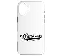Gardena California Convient aux Hommes et aux Femmes. Coque pour iPhone 16 Plus
