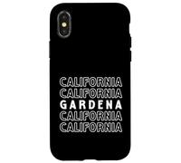 Gardena California LA CA pour Homme et Femme. Coque pour iPhone X/XS