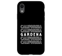 Gardena California LA CA pour Homme et Femme. Coque pour iPhone XR