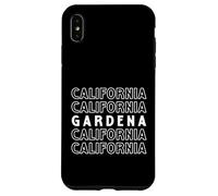Gardena California LA CA pour Homme et Femme. Coque pour iPhone XS Max
