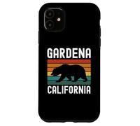Gardena California South Los Angeles 310 424 Inglewood Bear Coque pour iPhone 11