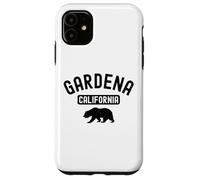 Gardena California South Los Angeles 310 424 Inglewood Bear Coque pour iPhone 11