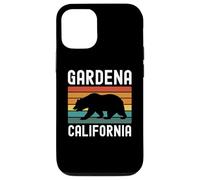 Gardena California South Los Angeles 310 424 Inglewood Bear Coque pour iPhone 12/12 Pro