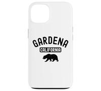 Gardena California South Los Angeles 310 424 Inglewood Bear Coque pour iPhone 13