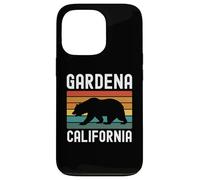 Gardena California South Los Angeles 310 424 Inglewood Bear Coque pour iPhone 13 Pro