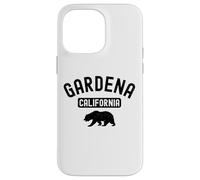 Gardena California South Los Angeles 310 424 Inglewood Bear Coque pour iPhone 14 Pro Max