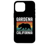 Gardena California South Los Angeles 310 424 Inglewood Bear Coque pour iPhone 16 Pro Max