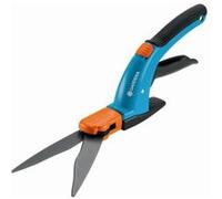 GARDENA Cisailles a gazon orientable Comfort ? Lames ondulées 360° ? Patin de guidage ? Revetement antiadhérence