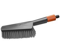 GARDENA Brosse à main Cleansystem M Soft – avec raccord pour tuyau d'arrosage