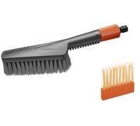 GARDENA Kit de nettoyage Cleansystem avec brosse à main S Soft, barres de savon, Brosses de lavage