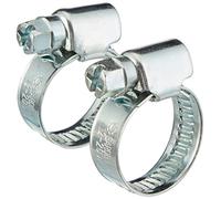 Gardena Collier de serrage 07191-20 Acier galvanisé brillant Ø 12–20 mm, 2 pièces
