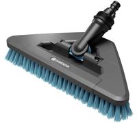 GARDENA Brosse à manche Cleansystem Hard Flex, brosse pour les grandes surfaces dures, Brosses de lavage