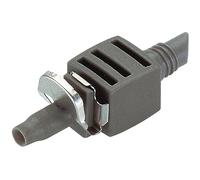 Gardena Connecteur de système de Micro-Drip de 4,6 mm (3/16 Pouce): le connecteur de tuyau en plastique pour prolonger le tube de distributeur de système de Micro-Drip à goutte