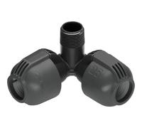 Pièce angulaire GARDENA système Sprinkler 02783-20 26,44 mm (3/4\ ) (filet ext.)