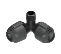 GARDENA Coude pour système d'arrosage GARDENA, 25 mm x 3/4" mâle Quantité:1