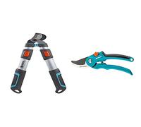 GARDENA Coupe-branches Telecut 650-900B - 12009-20 & Sécateur réglable à lame franche Classic B/S-M : sécateur robuste à lame franche pour les plantes et le bois frais jusqu'à 22 mm de diamètre