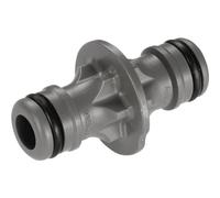 Gardena Couplage: pièce de connexion pour une connexion sécurisée de deux tuyaux, également à la transition de tuyaux de 19 mm (3/4 Pouce) à 13 mm (1/2 Pouce) (931-50)