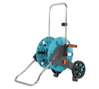 Gardena 18510-20 - Dévidoir mobile AquaRoll M - 13 mm (1/2") 60 m, 15 mm (5/8") 50 m, 19 mm (3/4") 35 m