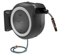 Gardena PowerRoll XL Dévidoir mural sans fil - Solo, 35 m, 18V, blanc, 18642-55