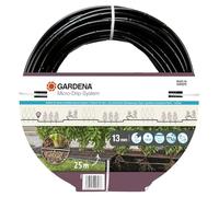 Gardena - Tuyau d'irrigation goutte à goutte 25 m pour arbustes ou haies - Goutteurs