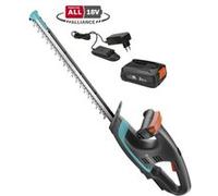 Taille-haies EasyCut 40/18V power for all. Kit prêt à l'emploi. Batterie Li-Ion. Lame 40 cm. Diamètre de coupe 16 mm. Poignée ErgoTec. (14733-20) - Gardena
