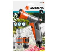 Gardena eau douche, noir/gris/orange, 21,5