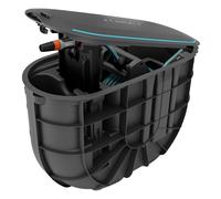 GARDENA Enrouleur de tuyau souterrain RollUp M avec tuyau 20 m