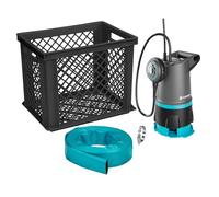 GARDENA Ensemble de protection contre les inondations 20000 Pompes BASIC : Ensemble de protection contre les crues, Haute capacité, Pompe combinée pour eau sale et propre