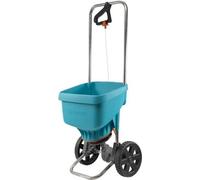 GARDENA Epandeur a engrais XL sur roues Capacité 18L Surface 800m² max Largeur d'épandage 6m Protection corrosion (436-20)