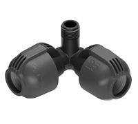 Gardena Raccord d'angle 25 mm 15/21 (1/2) mâle