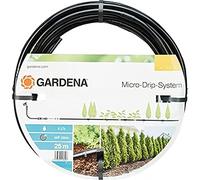 Gardena Extension de tuyau à goutteurs intégrés de surface 13 mm (1/2 Pouce) : rallonge de 25 m pour kits de démarrage pour rangées de plantes (13131-20)