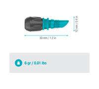 GARDENA Gardena Buse de brouillard MDS Contenu : 5 pièces Quantité:1