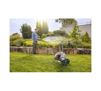 GARDENA AquaRoll M Chariot porte-tuyaux en métal - Kit classique