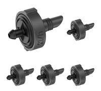 Gardena goutteur en Ligne système Micro Drip 2 l/h, régulation de Pression: Goutteur d’extrémité pour Plantes Individuelles avec différentes hauteurs de Pot, Constant de 0,5 à 4 Bars (13302-20)