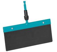 Gardena Grattoir à glace combisystem 30 cm : racloir à glace avec lame en acier trempé et remplaçable, retrait facile des plaques de glace et de la neige tassée, largeur de travail 30 cm (3251-20)