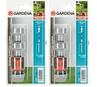 Gardena Juego, Estándar, 10 x 10 x 5 cm (Lot de 2)