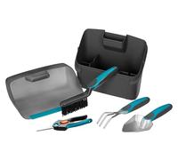 Gardena Kit Balcon citygardening : kit de démarrage, boîte de Rangement Polyvalente avec Outils de Jardinage, boîte à Outils spacieuse et protectrice (08971-20)