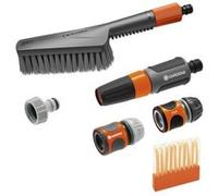 Gardena Kit brosse de lavage à main S souple avec raccordement G