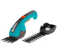 Gardena Kit cisaille à gazon sur batterie ClassicCut Li + lame taille-buissons - 09854-20