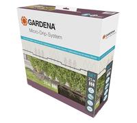 Gardena Micro-Drip System Kit d'irrigation goutte à goutte pour haie/arbustes (25 m): kit de démarrage prêt à l'emploi, système d'irrigation économe en eau (13500-20)