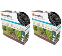 Gardena Kit d'arrosage goutte-à-goutte pour rangées de plantes S : système d'arrosage Micro-Drip pour un arrosage en douceur des rangées de plantes (13010-20) (Lot de 2)