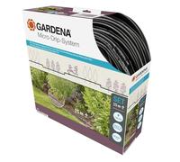 Gardena Kit d'arrosage goutte-à-goutte pour rangées de plantes S : système d'arrosage Micro-Drip pour un arrosage en douceur des rangées de plantes (13010-20)