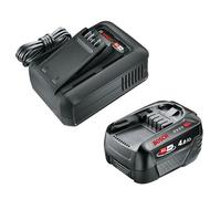 GARDENA 14915-20 Starter Kit QC AL 18V-44 + 1 x 4,0 Ah SoC Batterie pour outil et chargeur 18 V 4.0 Ah Li-Ion