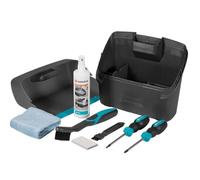 Gardena Kit d'entretien pour robot tondeuse 4067-20 – tampon abrasif, brosses et spray nettoyant
