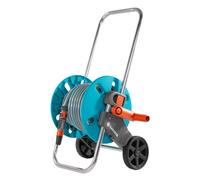 Gardena AquaRoll S Chariot sur roues Manuel Bleu, Gris, Orange
