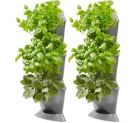 Gardena Kit Mur végétal d'angle NatureUp! : 3 modules adaptés à la végétalisation Verticale, pour verdir balcons et Cours intérieures, arrosage Automatique Possible, système Simple (13153-20)