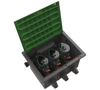 Gardena Kit regard pré-montable V3 + électrovannes programmables, Bluetooth 9V 1286-20