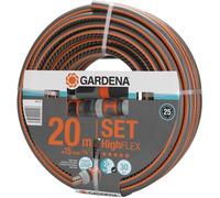GARDENA Kit tuyau d'arrosage Comfort HighFLEX - Longueur 20m - Ø15mm - Anti nœud et indéformable - Garantie 20 ans (18074-26)