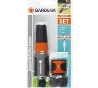 GARDENA Nécessaire d’arrosage - Adapté tuyau Ø19mm - Compatibilité Original GARDENA System - Kit complet - Garantie 2 ans
