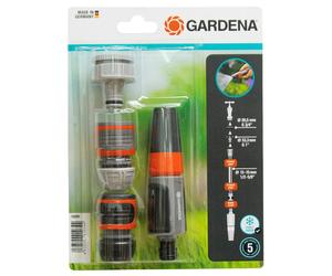GARDENA Nécessaire d'arrosage 13 mm et 15 mm pour tuyaux G 3/4" et G 1"